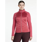 LeMieux Felpa con cappuccio e zip Dynamique Cranberry