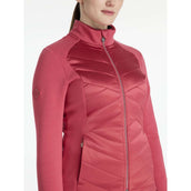 LeMieux Felpa con cappuccio e zip Dynamique Cranberry
