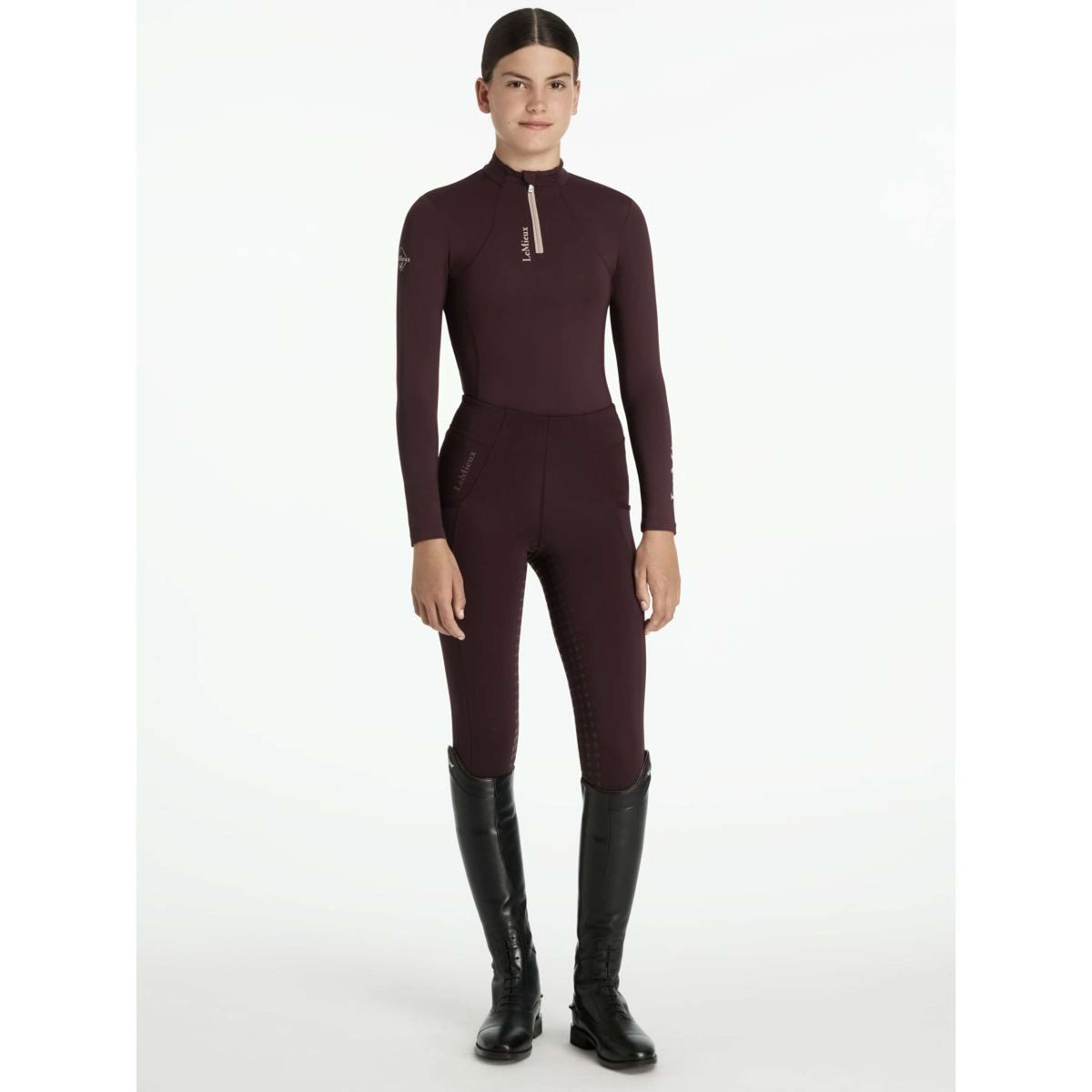 LeMieux Strato di base Young Rider Classique Damson