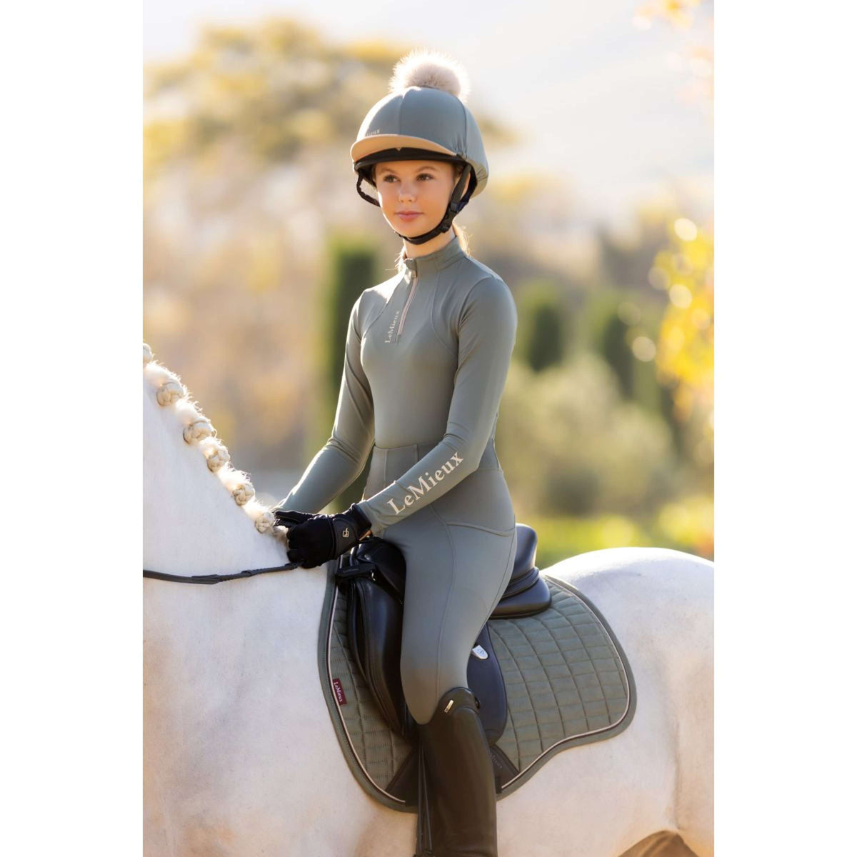 LeMieux Strato di base Young Rider Classique Rosemary