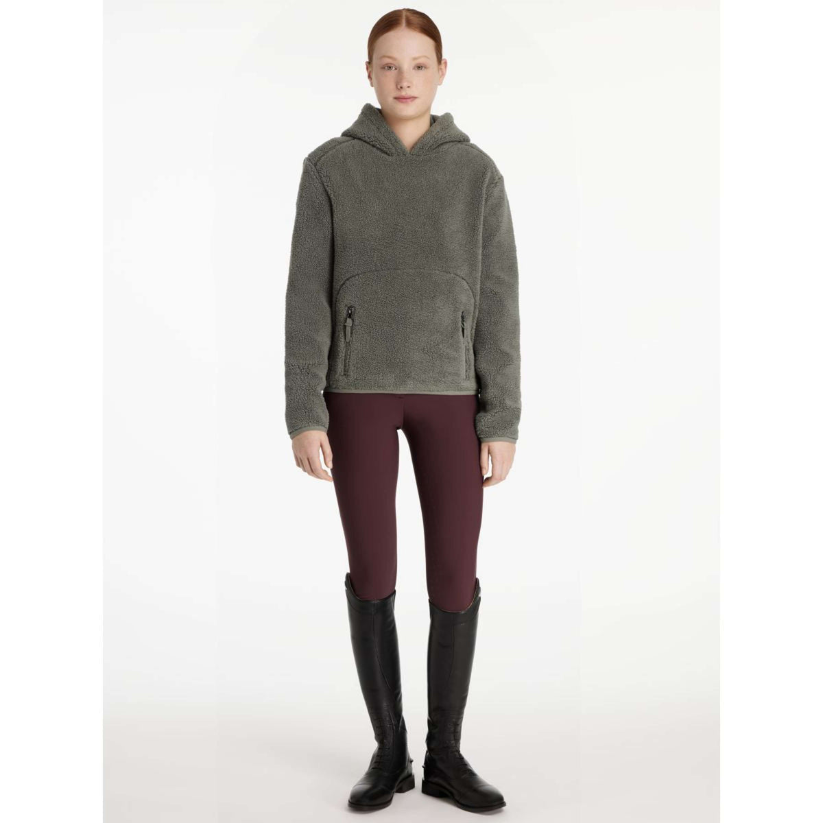 LeMieux Felpa con cappuccio Young Rider Avalon Rosemary