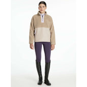 LeMieux Maglione Young Rider Tammy Teddy Fleece Almond
