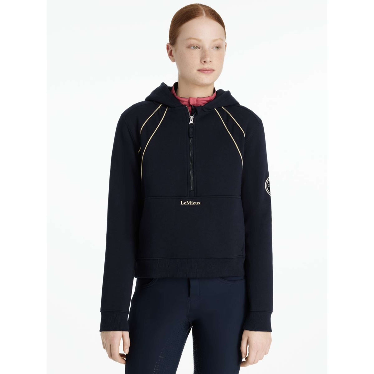 LeMieux Felpa con cappuccio Young Rider Hettie Navy