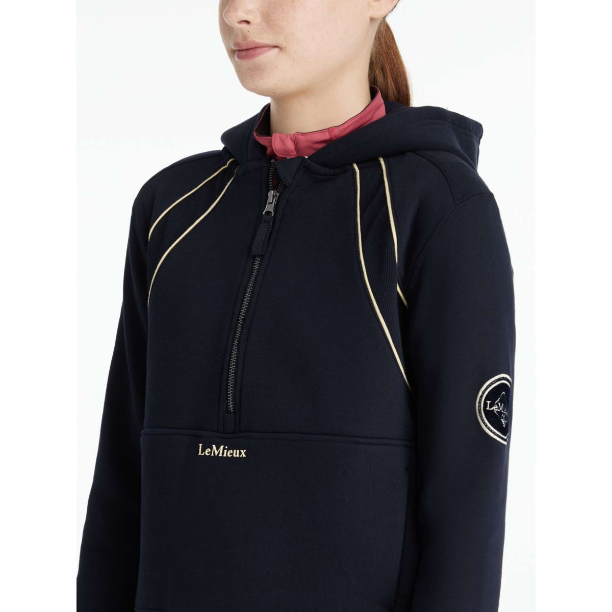 LeMieux Felpa con cappuccio Young Rider Hettie Navy