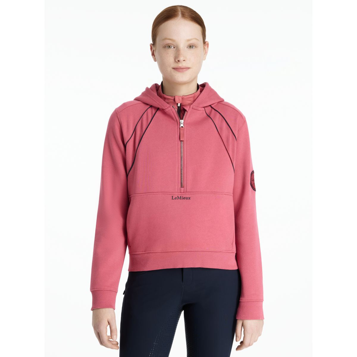 LeMieux Felpa con cappuccio Young Rider Hettie Cranberry