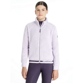 LeMieux Felpa con cappuccio e zip Young Rider Libby Fleece Lilla