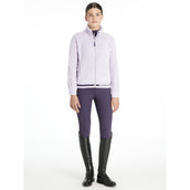 LeMieux Felpa con cappuccio e zip Young Rider Libby Fleece Lilla