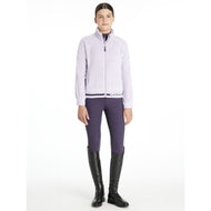 LeMieux Felpa con cappuccio e zip Young Rider Libby Fleece Lilla