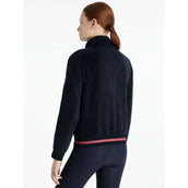 LeMieux Felpa con cappuccio e zip Young Rider Libby Fleece Navy