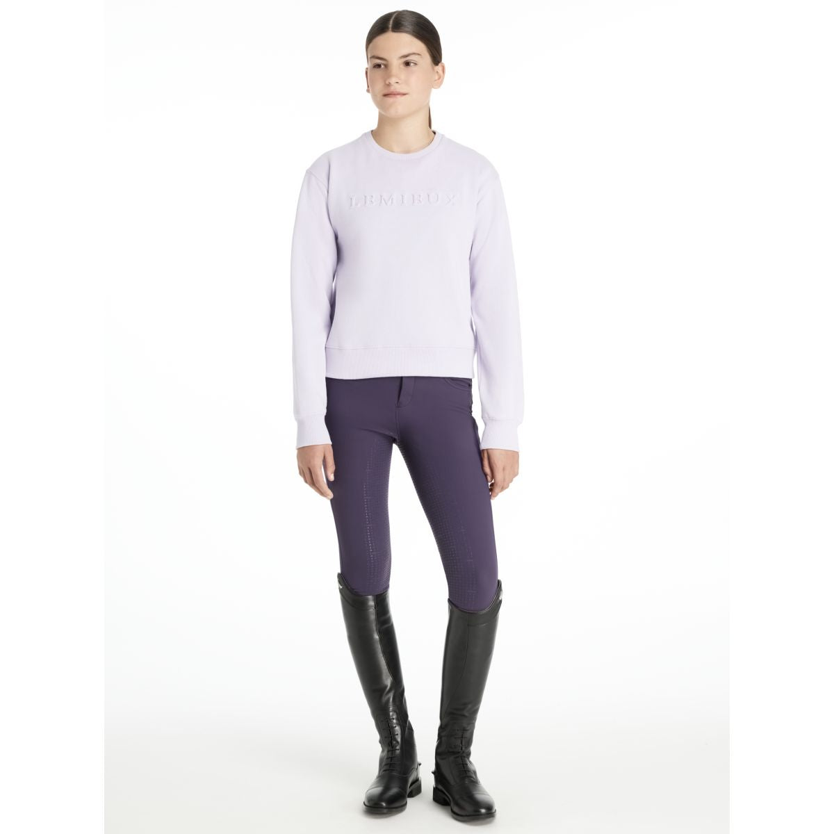 LeMieux Maglione Young Rider Carmen Crew Lilla