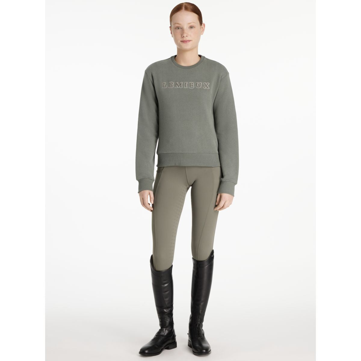 LeMieux Maglione Young Rider Carmen Crew Rosemary
