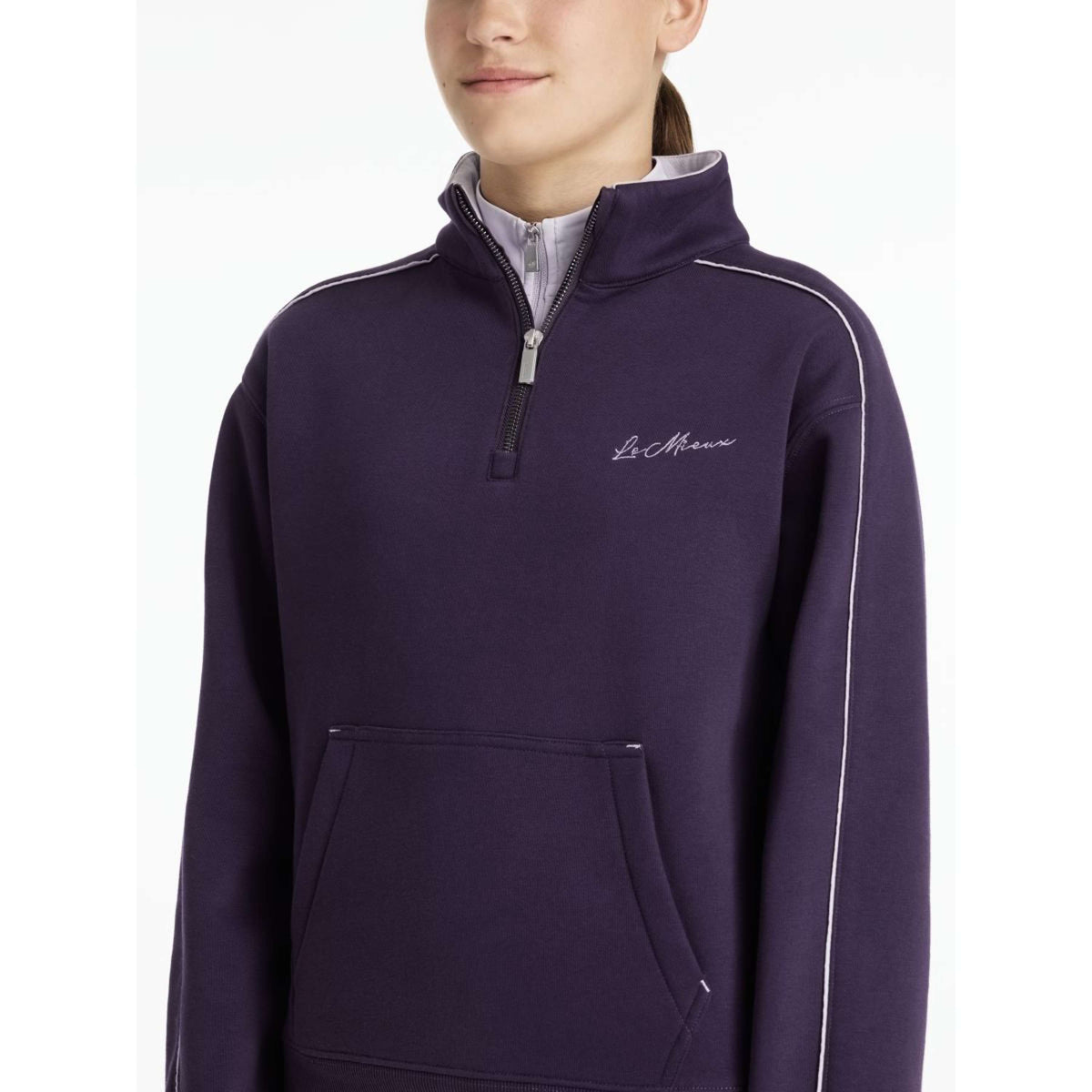 LeMieux Maglione Young Rider Kate Juniper/Lilac