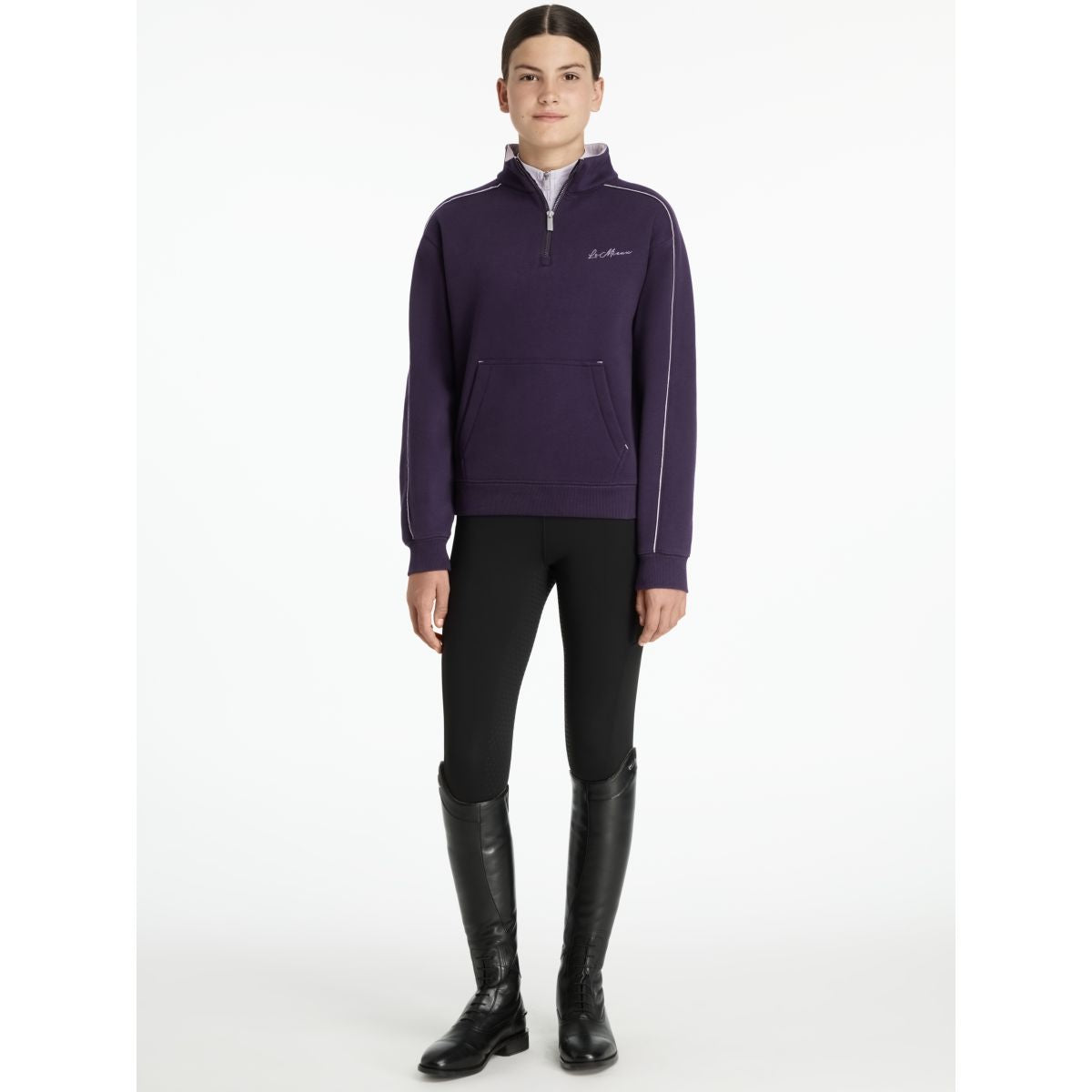 LeMieux Maglione Young Rider Kate Juniper/Lilac