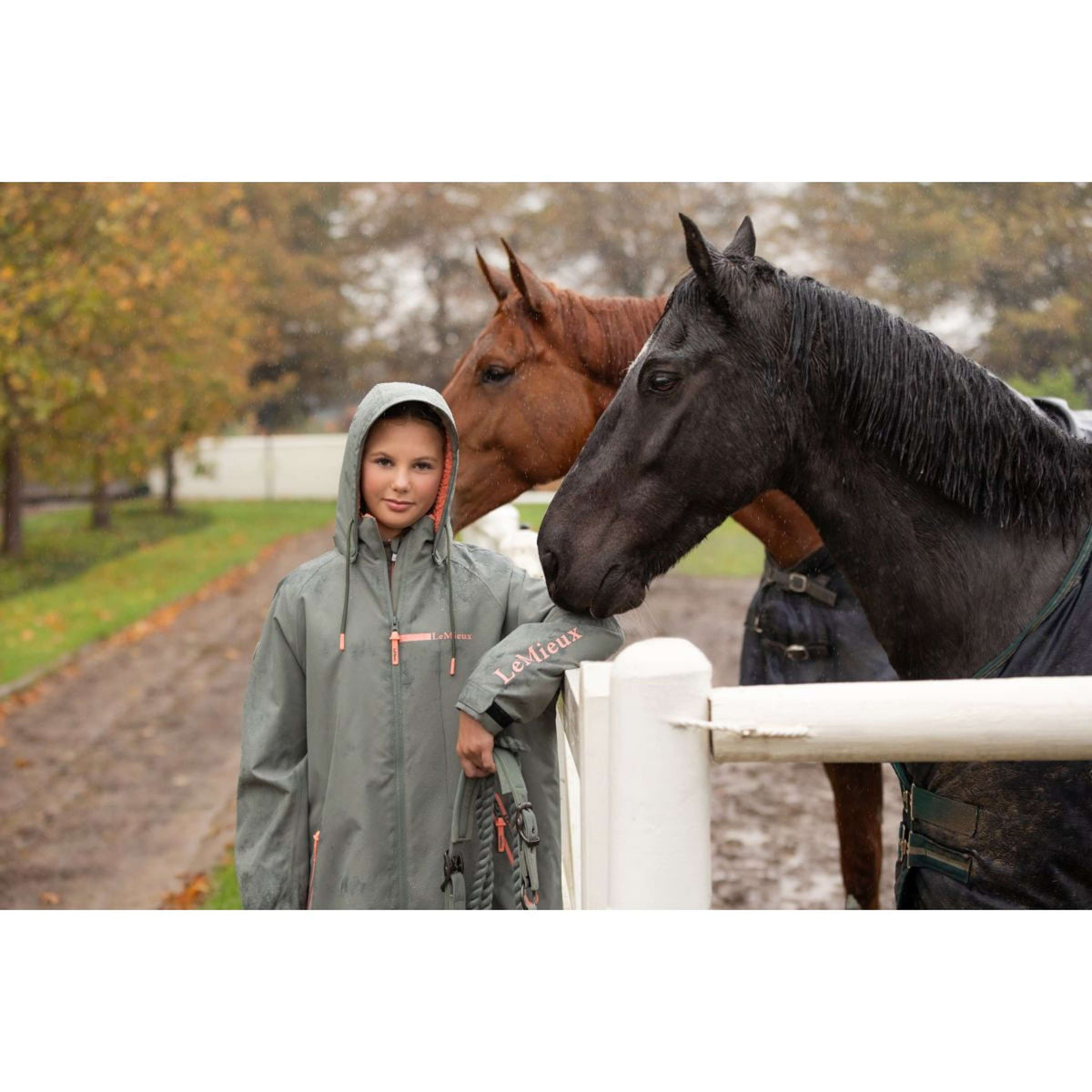 LeMieux Impermeabile Young Rider HydroShield Rosemary