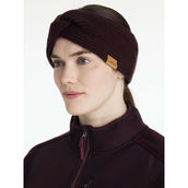 LeMieux Fascia per capelli Clara Rib Knot Damson