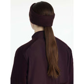LeMieux Fascia per capelli Clara Rib Knot Damson