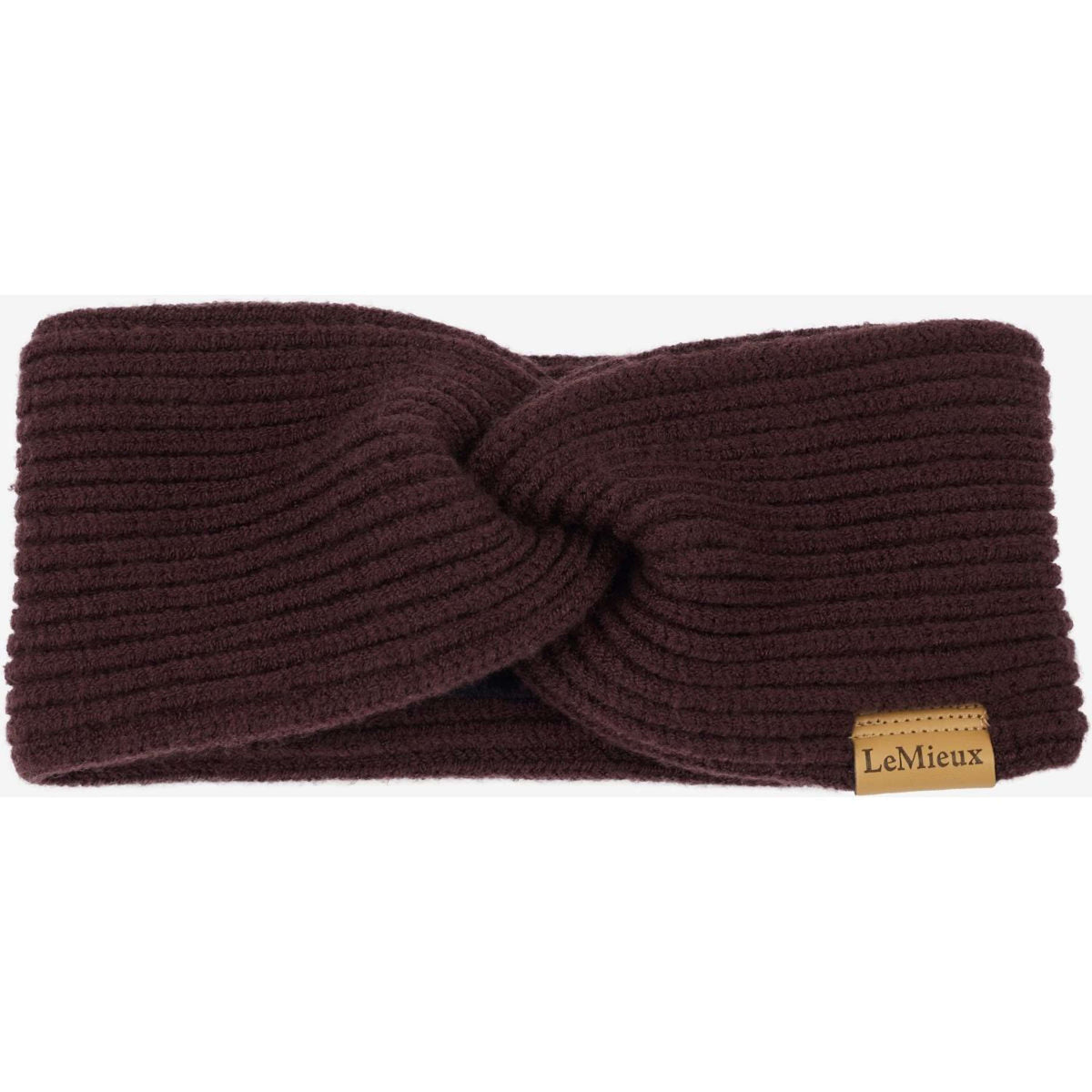 LeMieux Fascia per capelli Clara Rib Knot Damson
