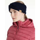 LeMieux Fascia per capelli Clara Rib Knot Navy