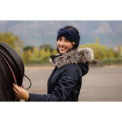 LeMieux Fascia per capelli Clara Rib Knot Navy