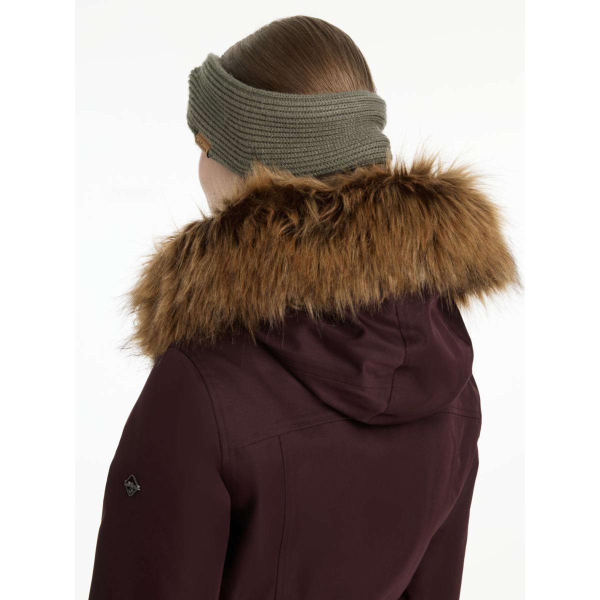 LeMieux Fascia per capelli Clara Rib Knot Rosemary
