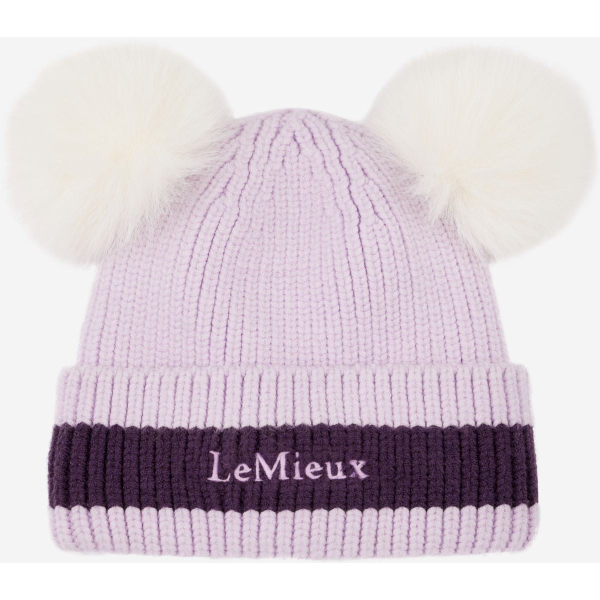LeMieux Beanie Mini Double Pom Bambini Lilla