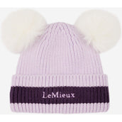 LeMieux Beanie Mini Double Pom Bambini Lilla