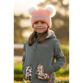 LeMieux Beanie Mini Double Pom Bambini Peach Punch