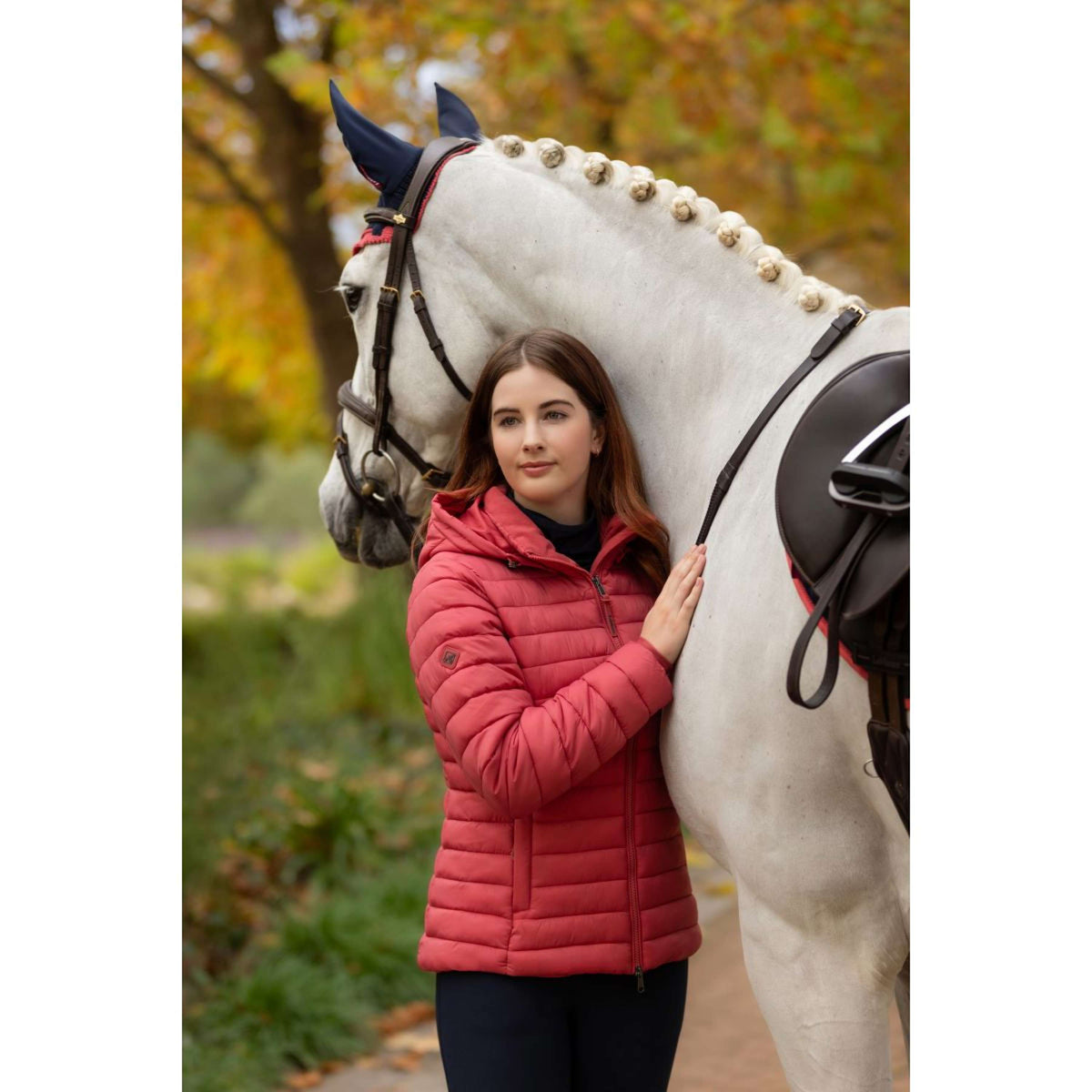 LeMieux Giacca Rose Corto Cranberry