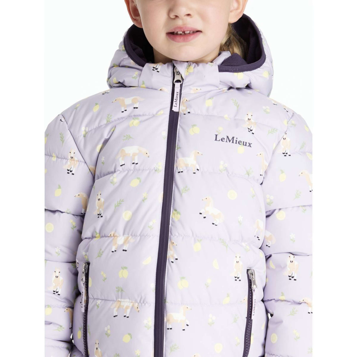 LeMieux Giacca Mini Printed Lilo Bambini Lilla