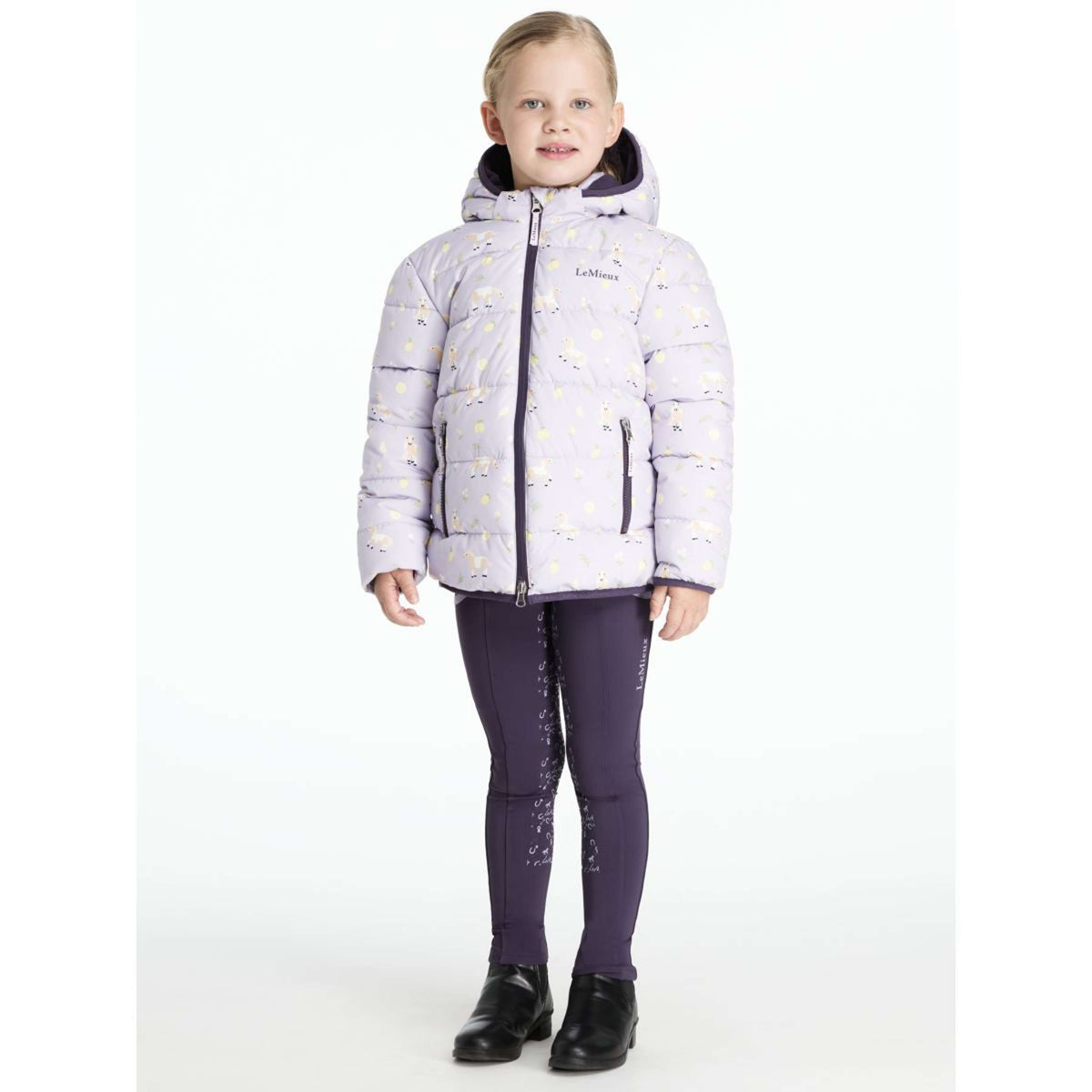 LeMieux Giacca Mini Printed Lilo Bambini Lilla
