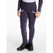 LeMieux Leggings da Equitazione Mini Full Grip Bambini Juniper
