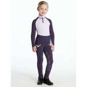 LeMieux Leggings da Equitazione Mini Full Grip Bambini Juniper