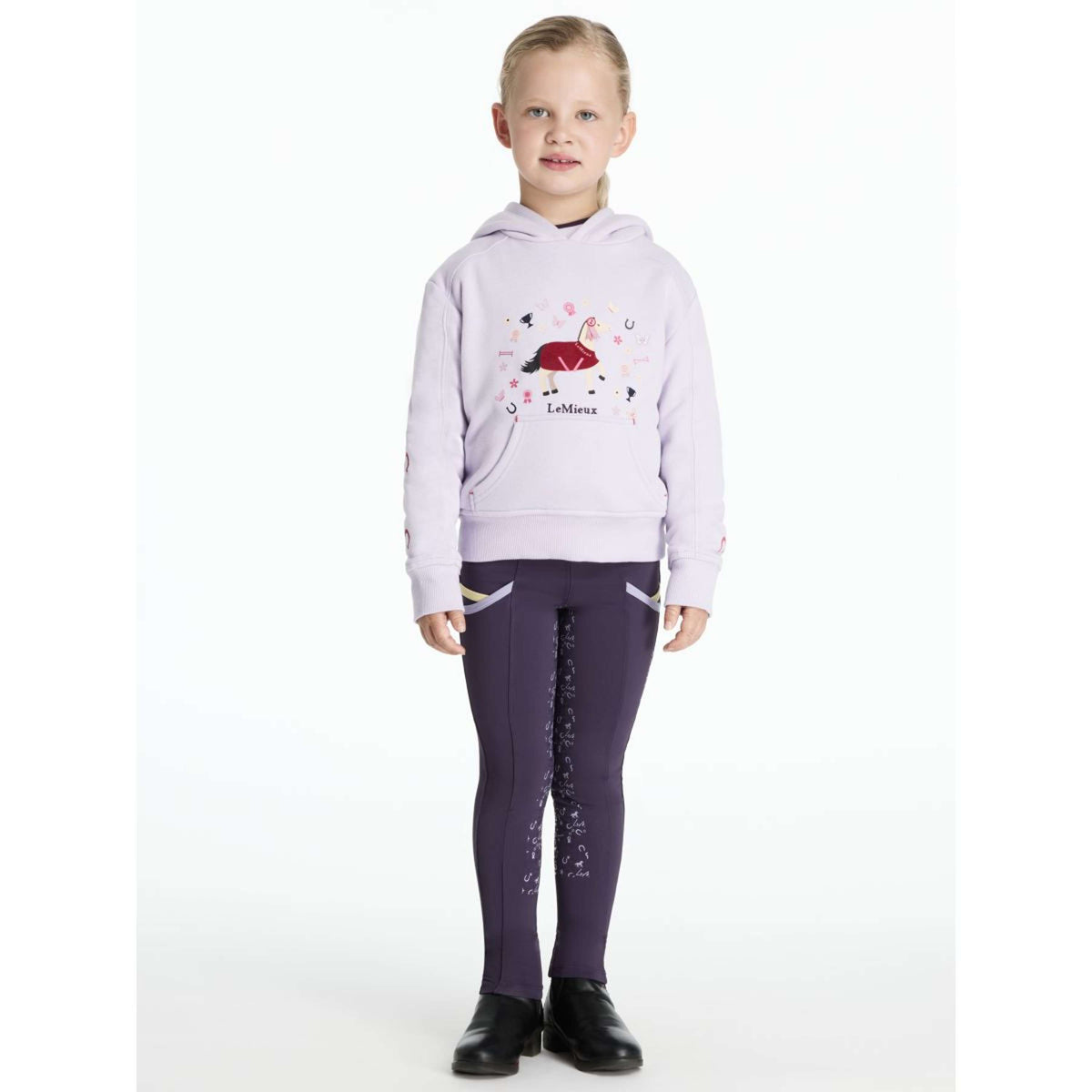 LeMieux Felpa con cappuccio Mini Romi Bambini Lilla