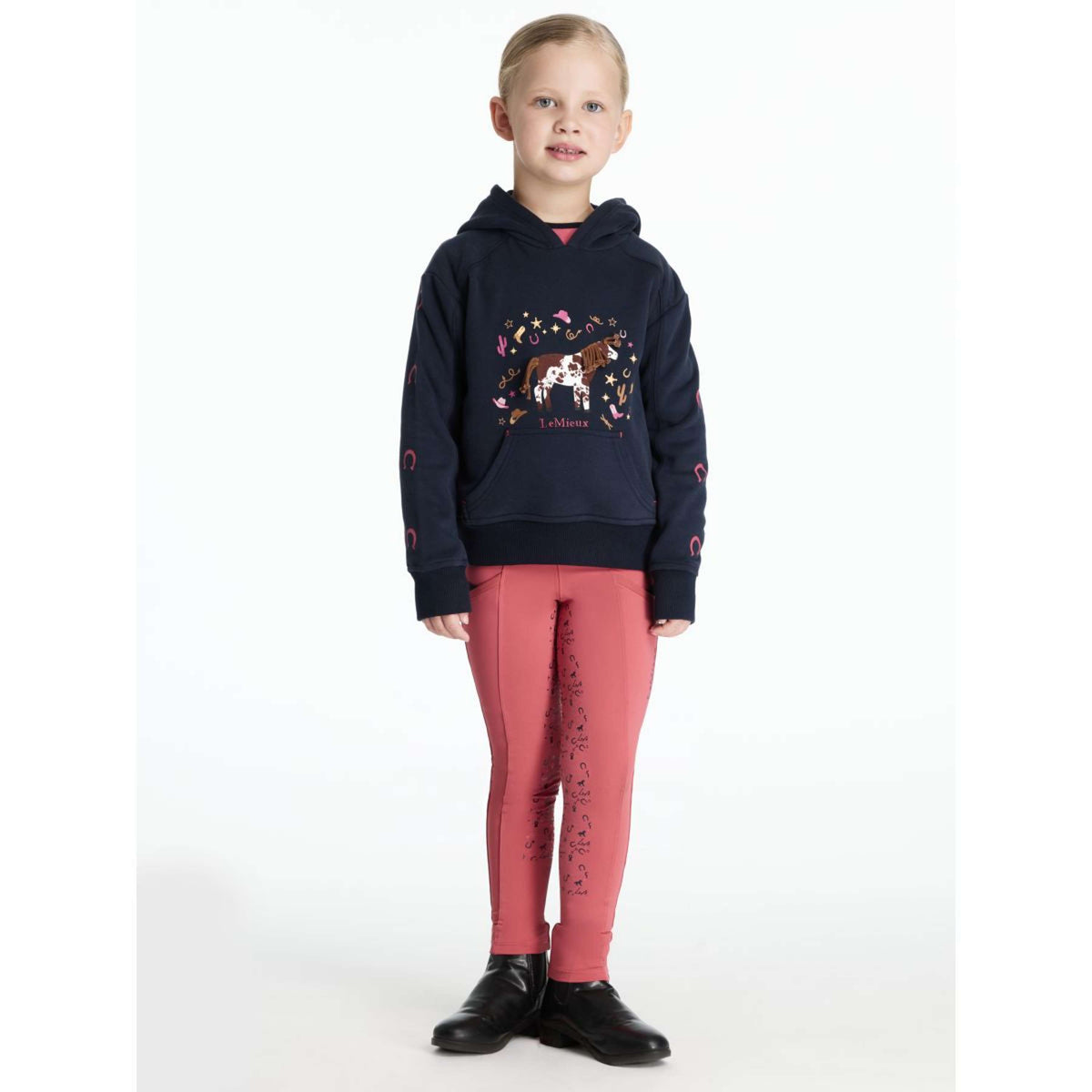 LeMieux Felpa con cappuccio Mini Romi Bambini Navy
