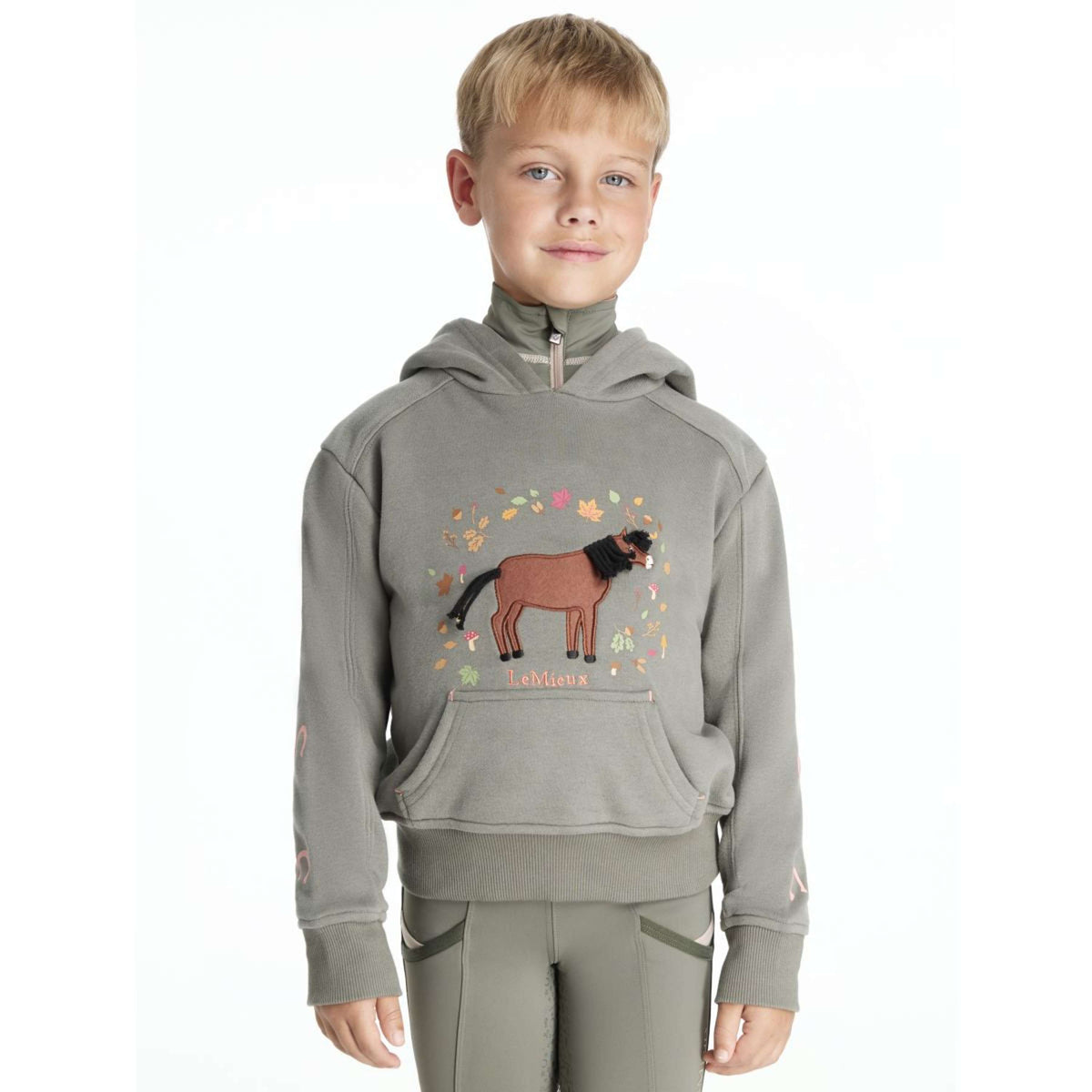 LeMieux Felpa con cappuccio Mini Romi Bambini Rosemary