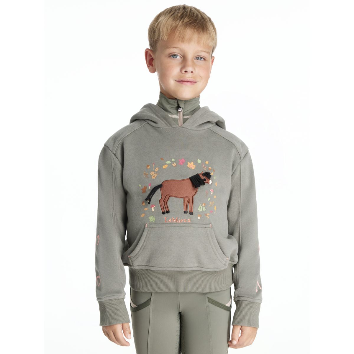 LeMieux Felpa con cappuccio Mini Romi Bambini Rosemary