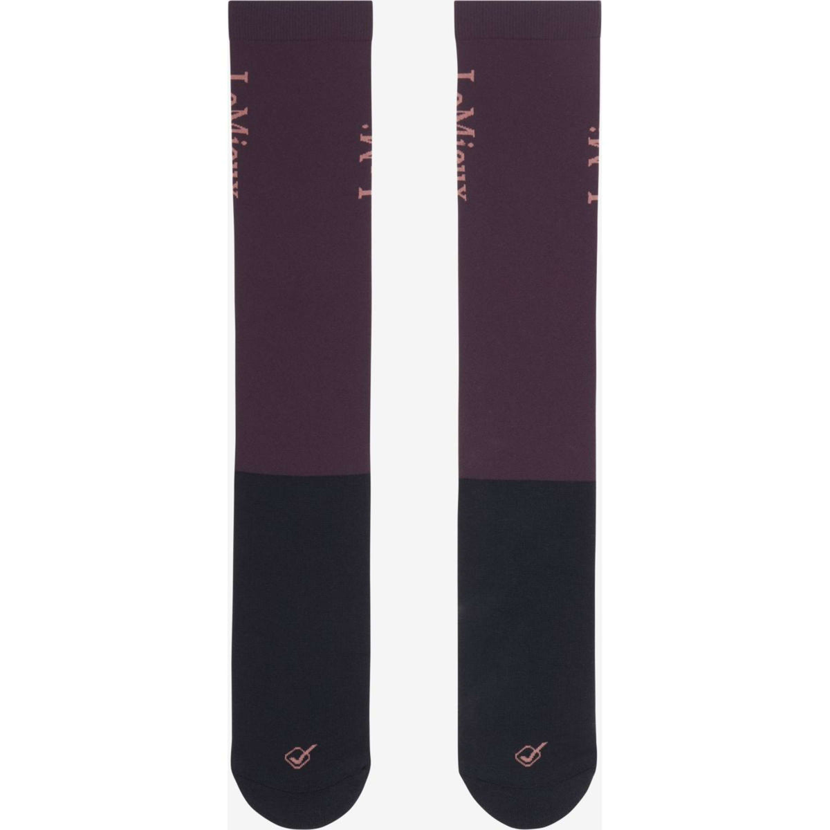 LeMieux Calze da Equitazione Competition Damson