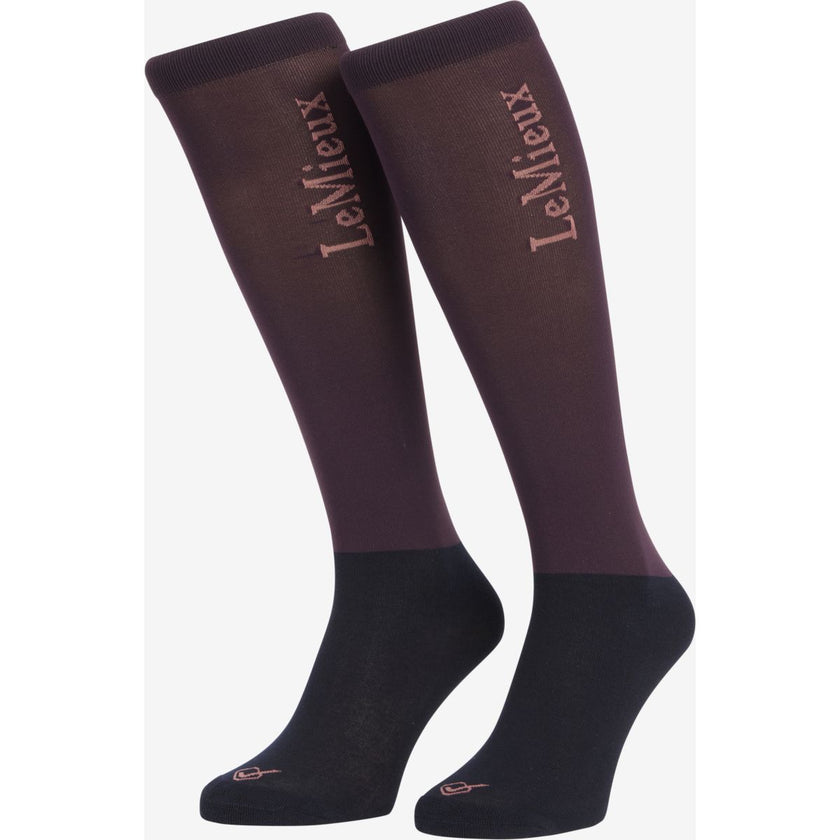 LeMieux Calze da Equitazione Competition Damson LeMieux Calze da Equitazione Competition Damson