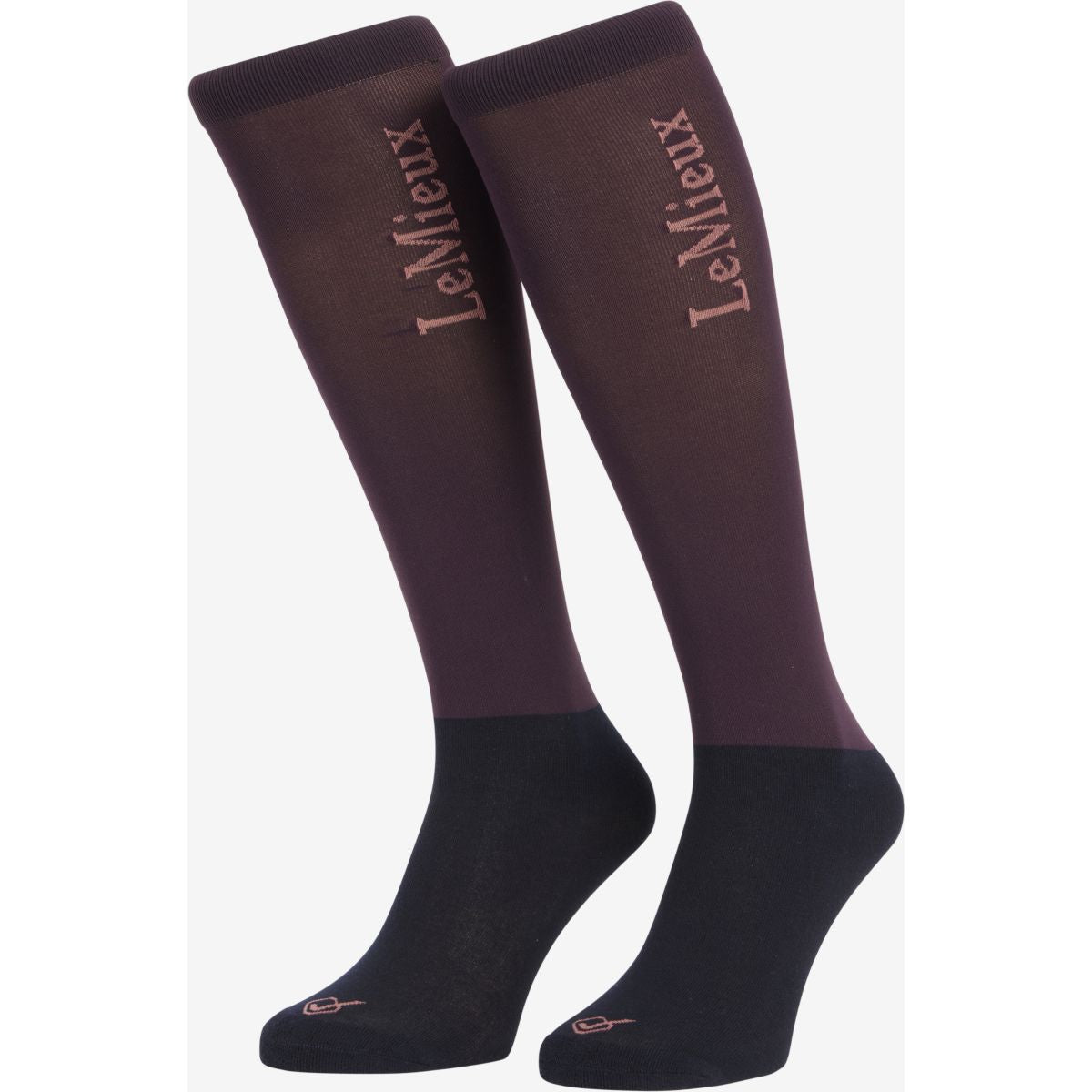 LeMieux Calze da Equitazione Competition Damson