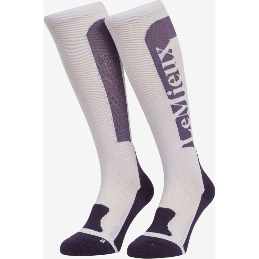 LeMieux Calze da Equitazione Silicone Lilla