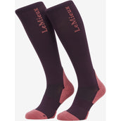 LeMieux Calze da Equitazione Performance Damson