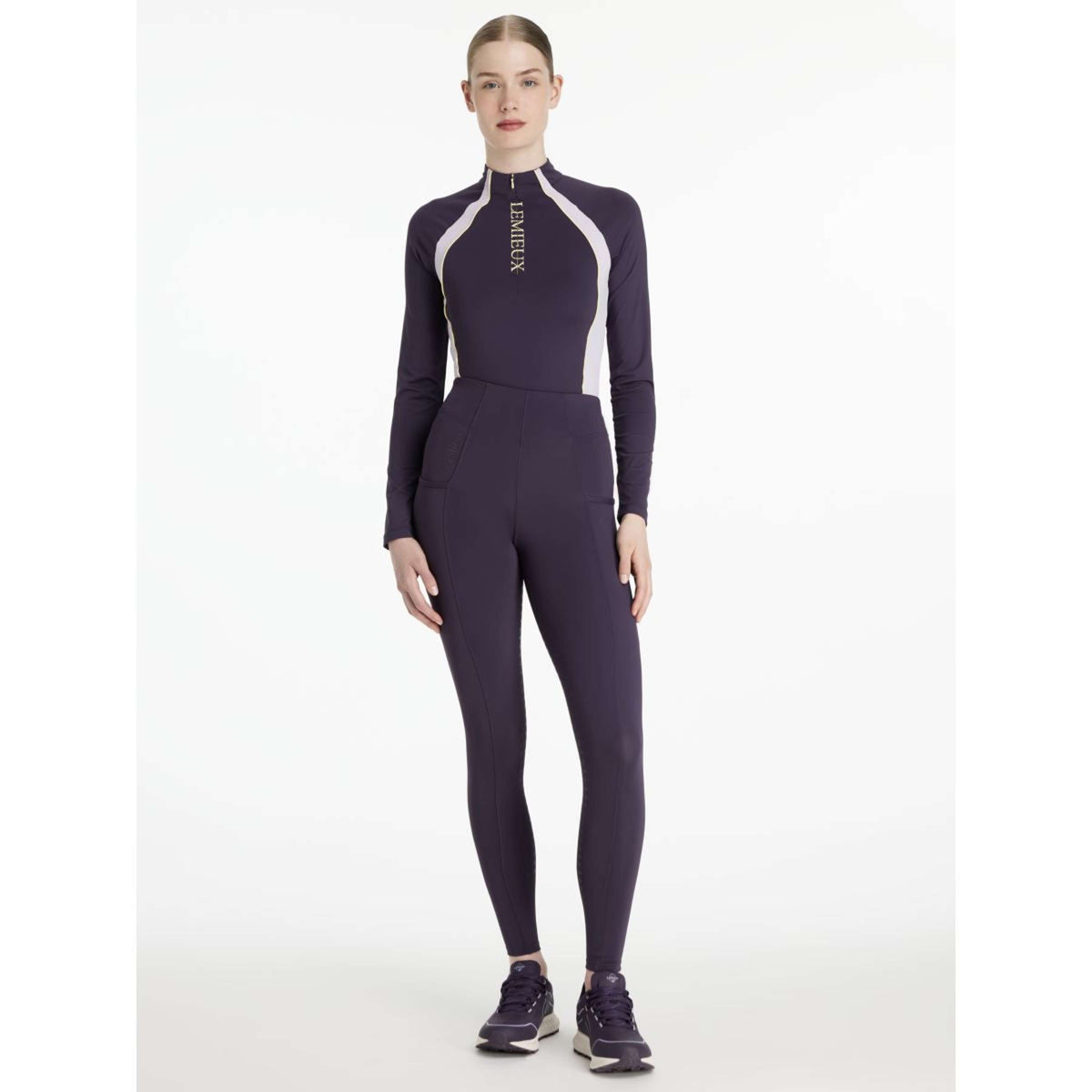 LeMieux Leggings da Equitazione Naomi Juniper