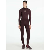 LeMieux Leggings da Equitazione Young Rider Orla Full Grip Damson
