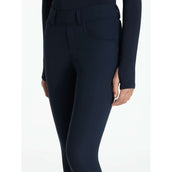 LeMieux Leggings da Equitazione Young Rider Ella Brushed Full Grip Navy