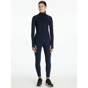 LeMieux Leggings da Equitazione Young Rider Ella Brushed Full Grip Navy