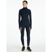LeMieux Leggings da Equitazione Young Rider Ella Brushed Full Grip Navy