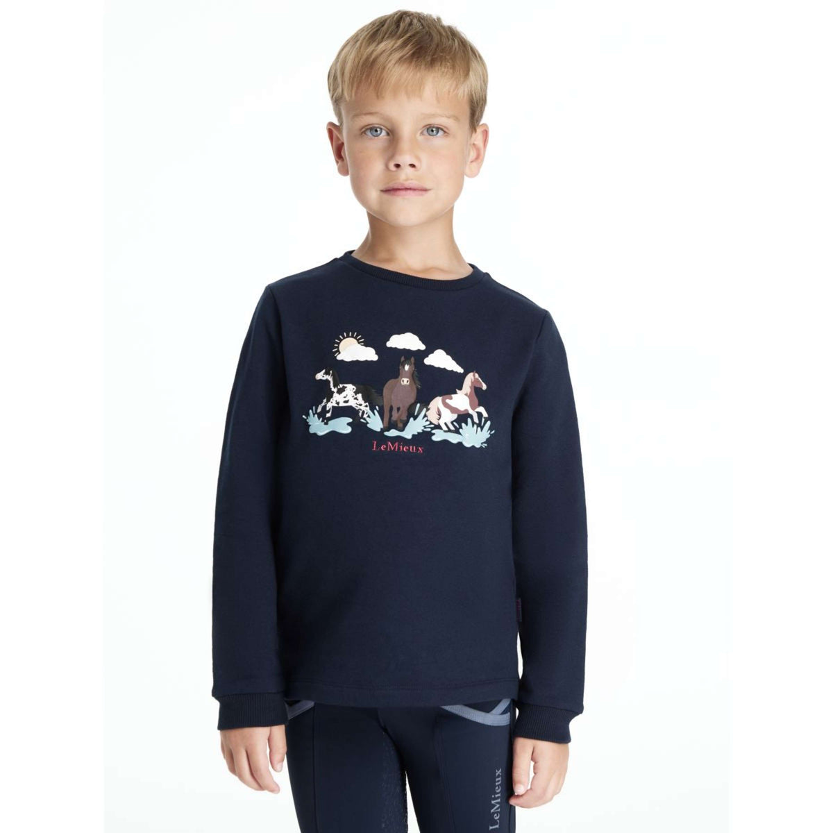 LeMieux Maglione Mini Poppy Bambini Navy