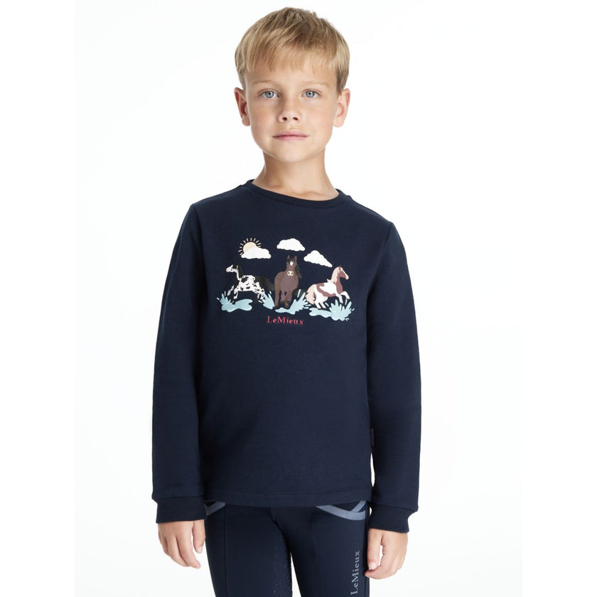 LeMieux Maglione Mini Poppy Bambini Navy LeMieux Maglione Mini Poppy Bambini Navy