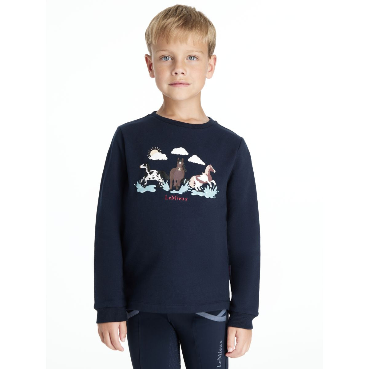 LeMieux Maglione Mini Poppy Bambini Navy