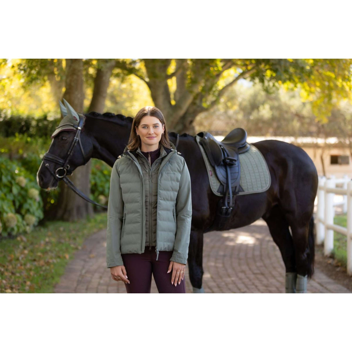LeMieux Giacca Brooke Waterproof Rosemary